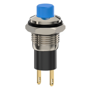 Main Product Shot: 10mm metal push button switch with LED illumination and IP65 rating Side View Showing Dimensions: Side profile of 10mm waterproof push button switch showing mounting dimensions Installation Demonstration: 10mm momentary push button switch installed in control panel with 10mm mounting hole LED Illumination Close-up: Close-up of 10mm metal push button switch with bright LED indicator lit Multiple Color Options: Collection of 10mm push button switches in different LED colors - red, green, blue Waterproof Test Demonstration: IP65 rated 10mm metal push button switch undergoing waterproof testing Terminal Connection View: Rear view of 10mm push button switch showing screw terminal connections Comparison with Other Sizes: Size comparison showing 10mm push button switch alongside 8mm and 12mm versions