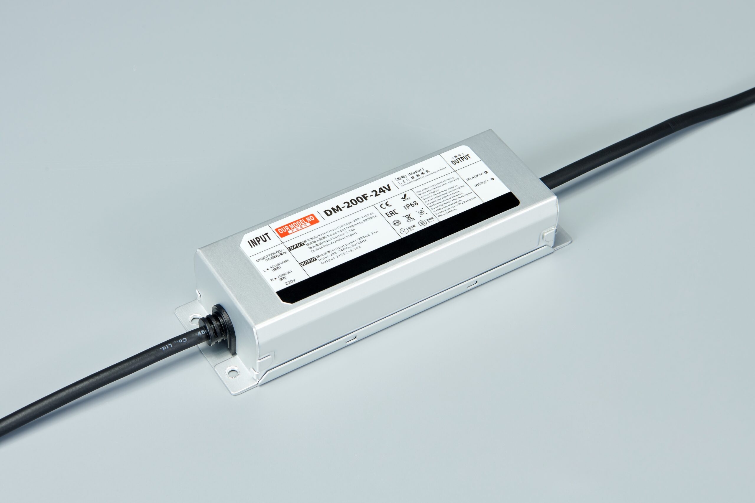 LPV-200W 200W industrial waterproof power supply IP67 rated LPV-200W heavy-duty irrigation power supply Technical Detail Images Waterproof sealing technology LPV-200W 200W Industrial construction outdoor power supply 200W Application Scenario Images LPV-200W in commercial agricultural irrigation system Industrial outdoor installation of 200W waterproof PSU