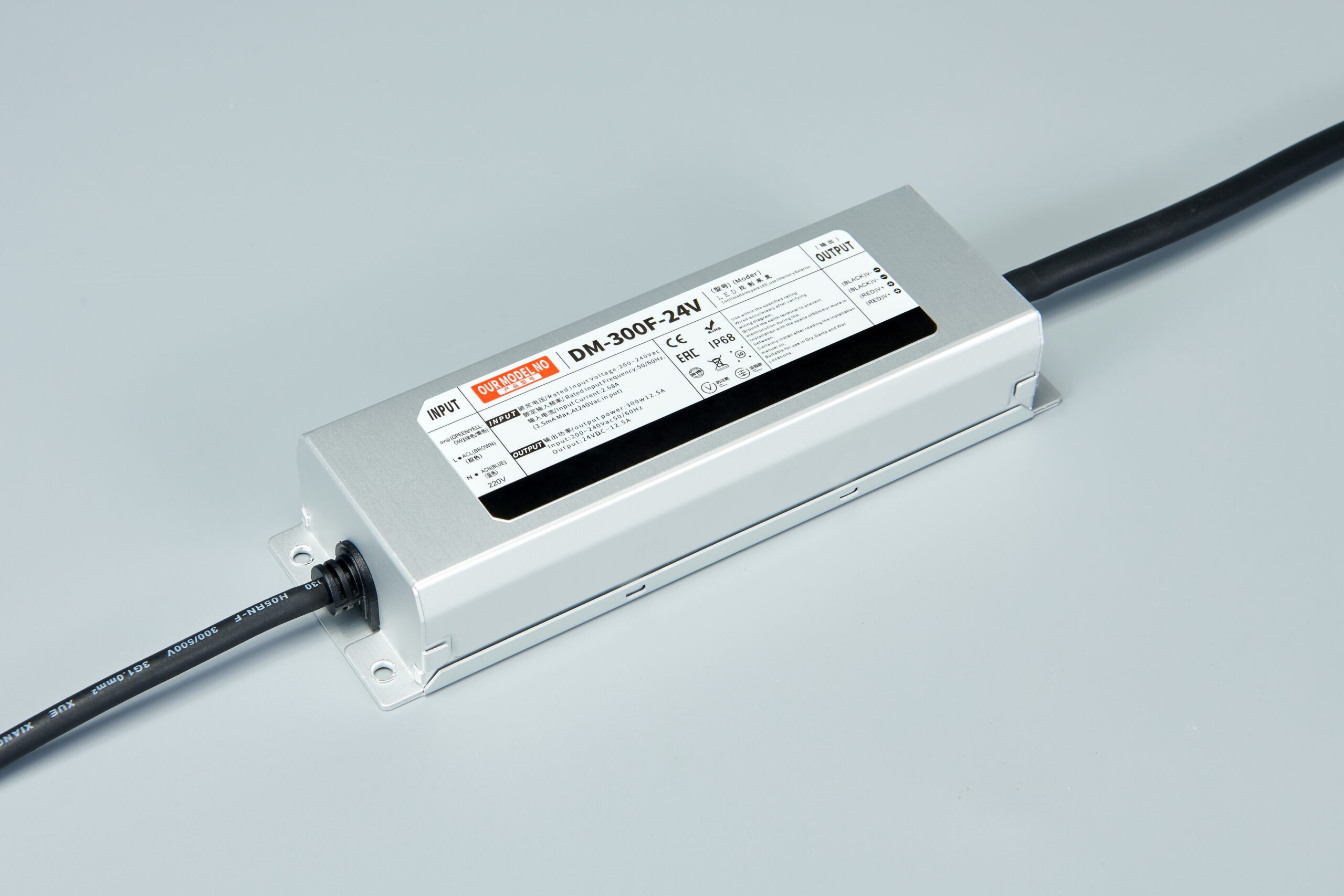 LPV-300W 300W industrial waterproof power supply unit IP67 certified heavy-duty irrigation power supply 300W Technical Details: Advanced waterproof sealing technology LPV-300W Industrial-grade construction 300W outdoor PSU Application Scenarios: LPV-300W in commercial agricultural irrigation system Industrial outdoor installation of 300W waterproof power supply