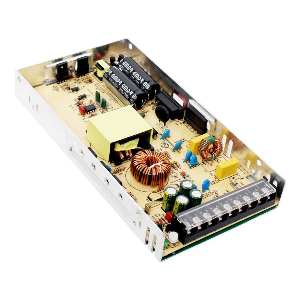 LRS-200W 200W enclosed switching power supply 12V 24V selectable high-power industrial SMPS 200W metal case power supply for LED lighting systems High-efficiency switching power supply for industrial automation Industrial grade 200W AC-DC power supply unit