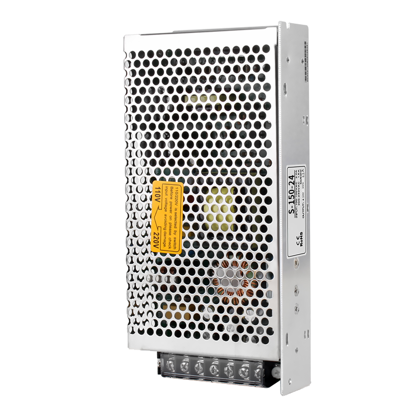 S-150W 150W enclosed switching power supply 150W industrial switching power supply unit S-150W 150W power supply for industrial automation 150W metal case switching power supply