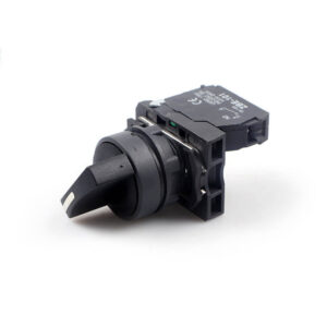 XB2 22mm 16A 380V Black Industrial Selector Switch Secondary/Variant Image Alt Text (if applicable): 22mm momentary push button switch, black 22mm latching push button switch for control panel Waterproof 22mm industrial push button XB2 selector switch with custom logo