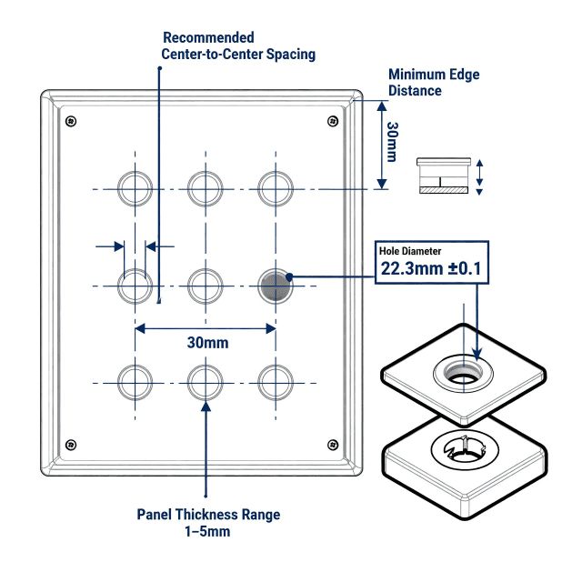 22mm-Illuminated-Push-Buttons-Industrial-Control-Panel-Installation-Wiring-Tips