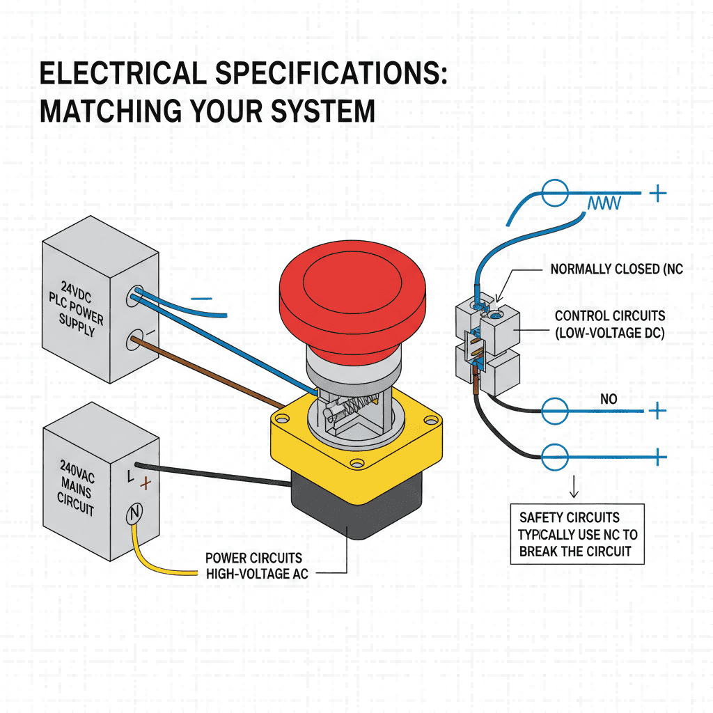 Emergency Stop Button Buying Guide Key Specifications (IP Rating, Voltage, Mount Type) (1) Emergency-Stop-Button-Buying-Guide-Key-Specifications-IP-Rating-Voltage-Mount-Type