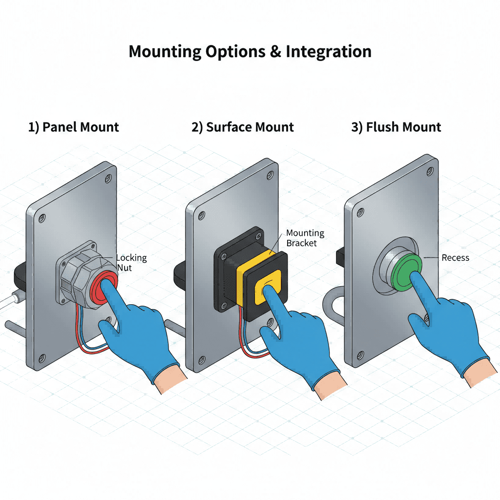 Emergency Stop Button Buying Guide Key Specifications (IP Rating, Voltage, Mount Type) (4) Emergency-Stop-Button-Buying-Guide-Key-Specifications-IP-Rating-Voltage-Mount-Type