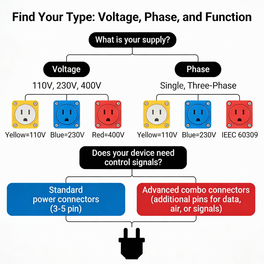 industrial control room, Allen-Bradley 800F push buttons, motor control panel, custom engraved legends, organized wiring, professional installation, wide-angle, realistic render