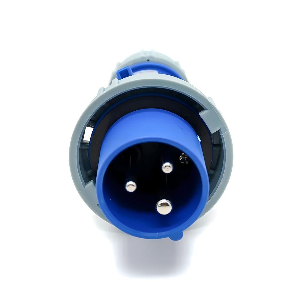 16A/3Pin Industrial Plug & Panel Socket Set 220-250V Single Phase - Image 3