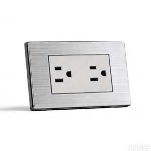 118 * 75mm American socket stainless steel plate panel