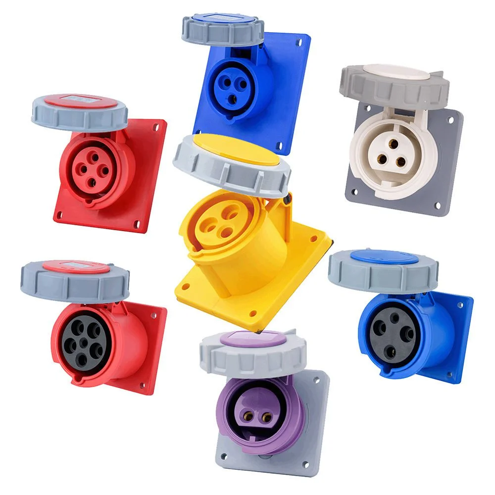 3 Pin 16A Industrial Plug Socket
