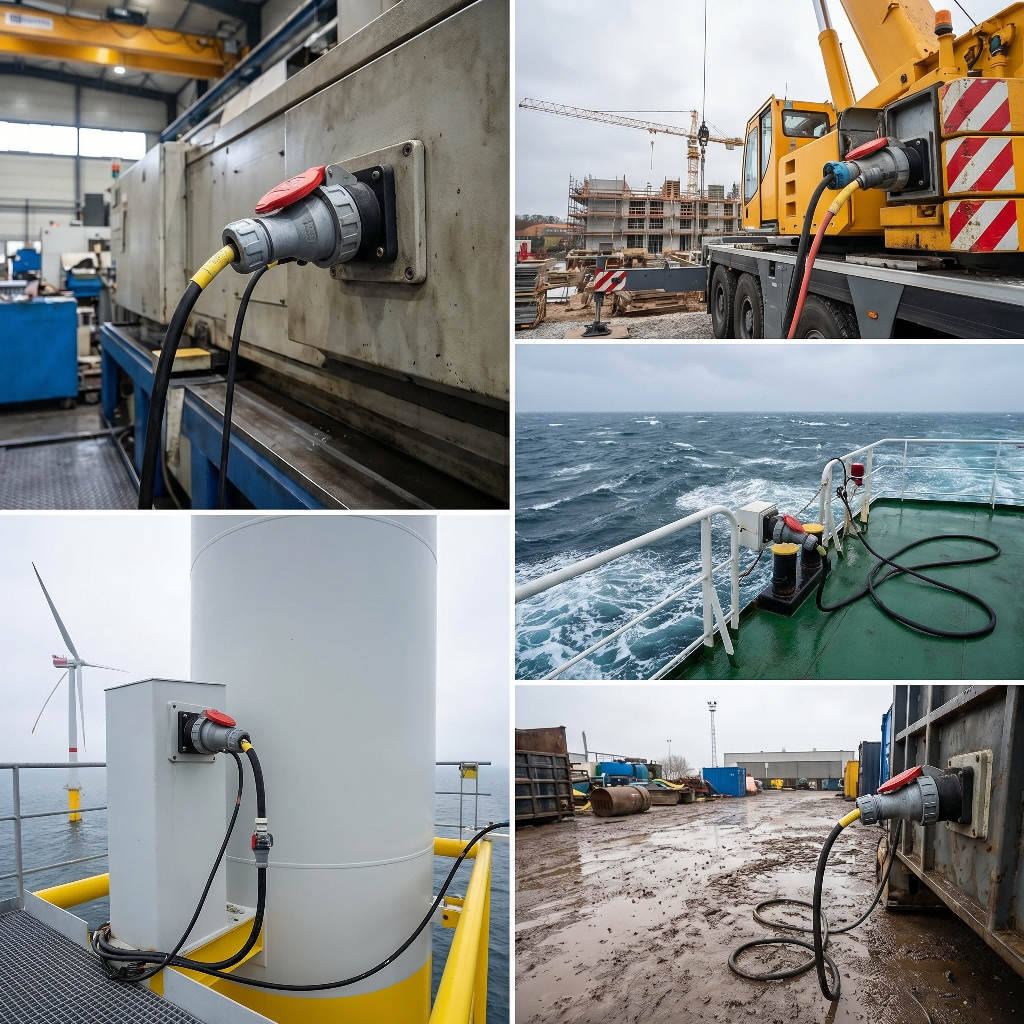 Industrial Plugs & Sockets Applications