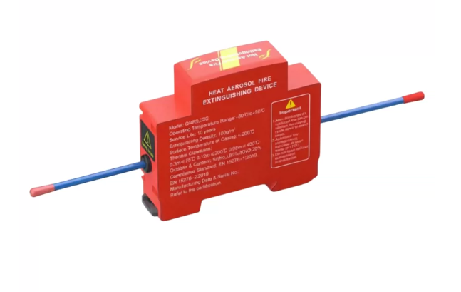 Thermal Aerosol Auto fire extinguishing device Electrical Cabinets