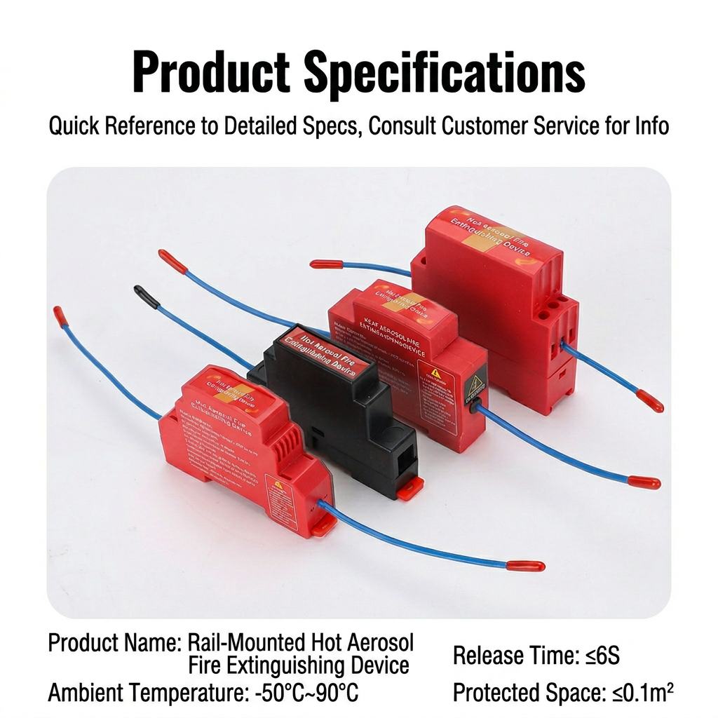 Thermal Aerosol Auto fire extinguishing device Electrical Cabinets - Image 3